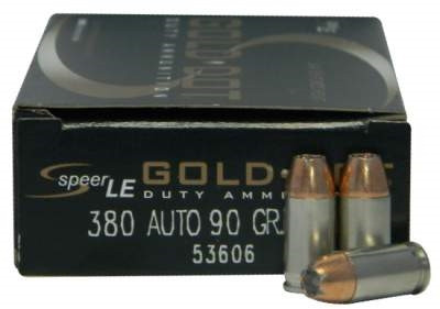 CCI Speer Gold Dot JHP Ammo