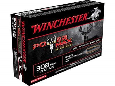 Winchester Power Max Bonded Rapid Expansion HP Ammo