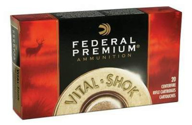 Federal 308 Win Ammunition Vital-Shok P308TT2 165 Grain Trophy Bonded Tip 20 Rounds