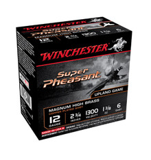 Winchester 12 Gauge Ammunition Super Pheasant X12PH6 2-3/4" 1-3/8oz 6 shot 1300fps 25 rounds