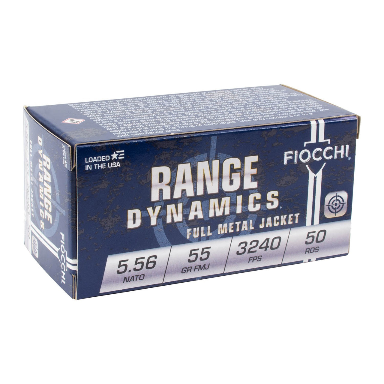 Fiocchi Shooting Dynamics 556M193L FMJ Ammo