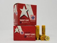 Stars and Stripes 20 Gauge Ammunition Target Loads CT82475 2-3/4” 7.5 Shot 7/8oz 1200fps Case of 250 Rounds