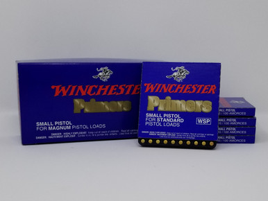 Winchester Primers #1-1/2 - 108 Small Regular Pistol WSP 1000 Count