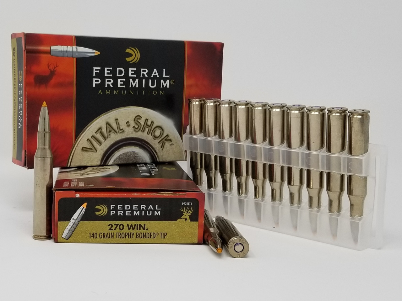 Federal Vital-Shok Trophy Bonded Tip Ammo