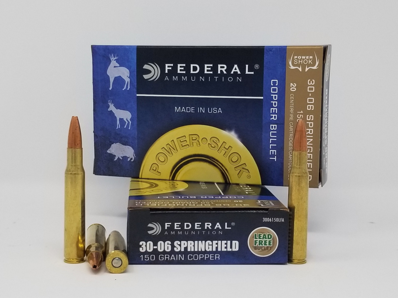Federal Springfield Power-Shok Copper HP Ammo