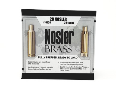 NOSLER - NOS 10105 CUSTOM BRASS 243 50