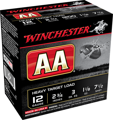 Winchester 12 Gauge Ammunition AAM127 Heavy Target Load 2-3/4