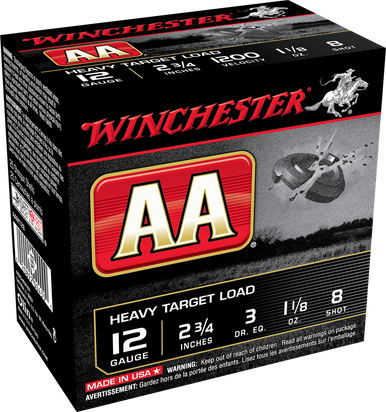 Winchester 12 Gauge Ammunition AAM128 Heavy Target Load 2-3/4
