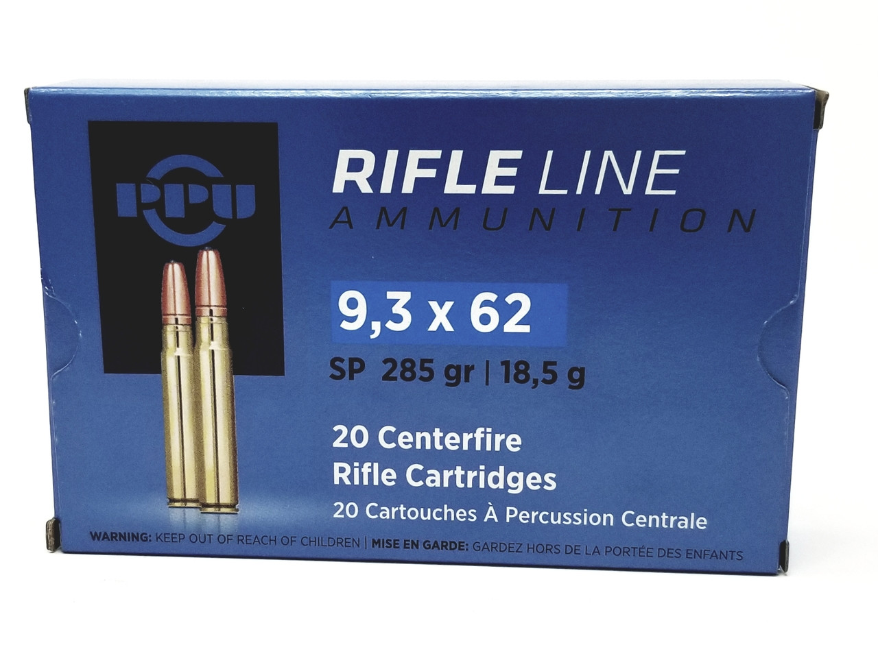 9.3x62mm Ammo - PPU Mauser Ammo Metric SP PPU Mauser Metric SP Ammo
