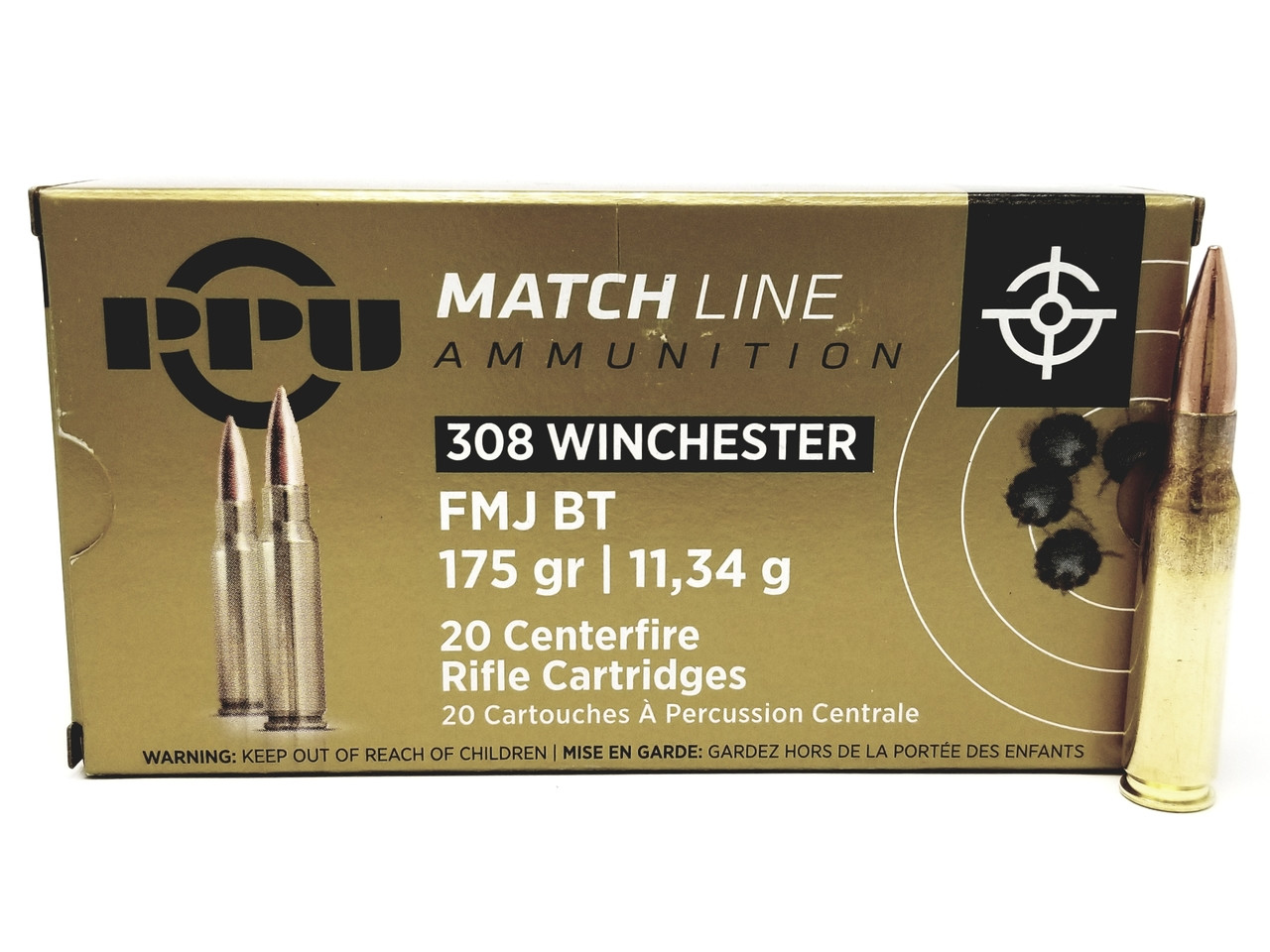 .30 cal .308 175gr hp pull down projectiles 500 count