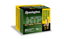 Remington 380 Auto Ammunition HTP RTP380A1A 88 Grain Jacketed Hollow Point 20 Rounds