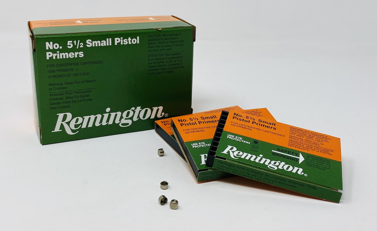 Remington Primers 512 Small Pistol X22626 1000 Count