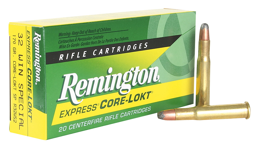 32 Win Special Ammo - Remington Ammo Core-Lokt SP Tip Remington Core-Lokt SP Tip Ammo