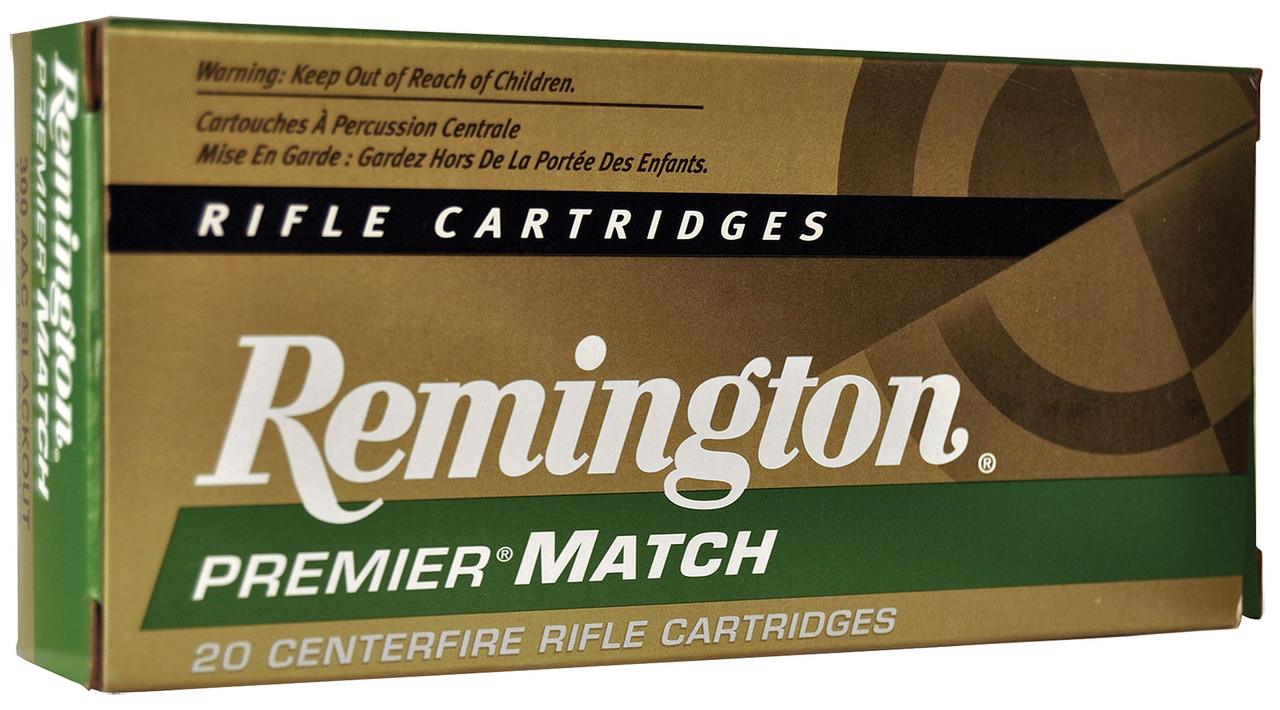 Remington Match Sierra Matchking Boat Tail HP Ammo