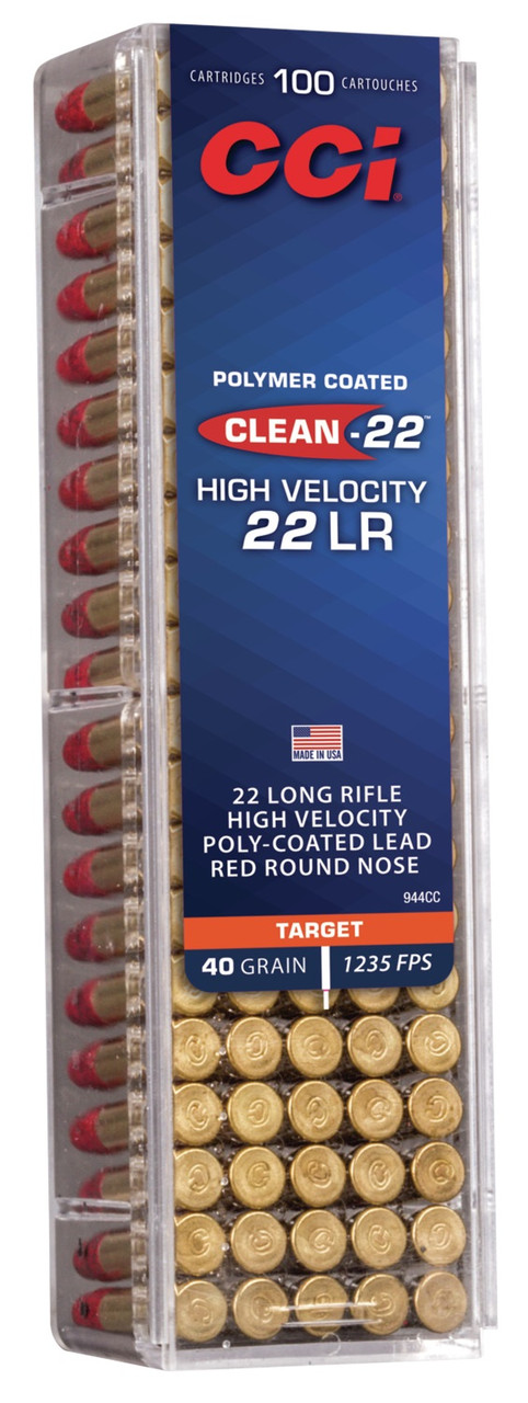 CCI Red Poly Coated Lead RN Ammo