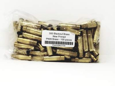 300 AAC Blackout Primed Cases - 1000 ct.