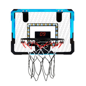 Kids Basketball Hoop, Mini Basketball Goal with Electronic Scoreboard, Over The Door Basketball Hoo E415-GMSLQK4030CMFNZE7V9