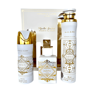 Lattafa Badee Al Oud Honor And Glory 3 Piece Gift Set M433-MS-LATBAD-3PCS
