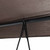  Patio Swing Bench with Canopy Coffee BrownSteel A949-4008900