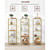 Narrow Gold Metal Frame Glass Shelves Shelving Unit Slim 4-Shelf Bookcase Q280-VFTBGLD79863520