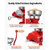 Manual Grain Mill with Low Hopper, Hand-Crank Corn Grinder, Heavy Duty Cast Iron Wheat Grinding Mil E415-SDMPSDDZTDFCSIF61001V0