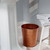 Bathroom Bedroom Metal Trash Can Waste Basket in Copper Finish Q280-CTCGFLWB279243628