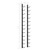 Wall Mounted Wine Rack for 12 Bottles Black Iron A949-282466