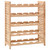  Wine Rack for 25 Bottles Solid Walnut Wood 24.8"x9.8"x28.7 A949-247101