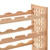  Wine Rack for 25 Bottles Solid Walnut Wood 24.8"x9.8"x28.7 A949-247101