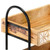  3-Tier Kitchen Trolley 18.1"x11.8"x29.9" Solid Mango Wood A949-289093