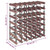  Wine Rack for 42 Bottles Brown Solid Wood Pine A949-340893