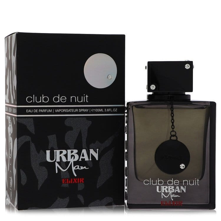 Club De Nuit Urban Man Elixir by Armaf Eau De Parfum Spray 3.6 oz (Men) V728-564652
