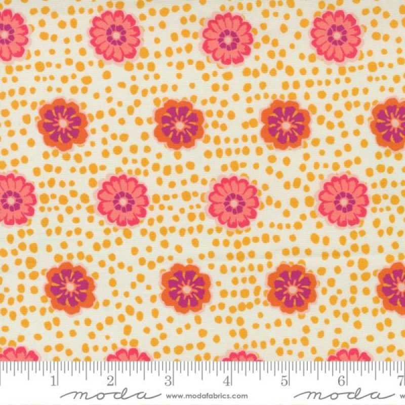 Crystal Manning Flower Drops in Ivory | Paisley Rose by Crystal Manning | per 10cm ...