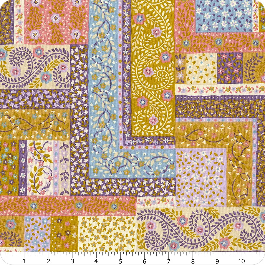 Patchwork Scarves C | Tudor Celebration | per 10cm - Sew & Co