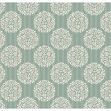 Tilda Spring Lake Fabric - Flower Ball Teal 1/2 Metre Length