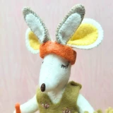 Little Mouse is a Bunny Felt Craft Mini Kit