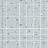 Strawberry Biscuit - Birds Grey 1/2 Metre Length