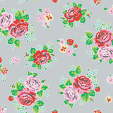 Strawberry Biscuit - Main Grey 1/2 Metre Length