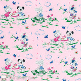 Strawberry Biscuit - Playdate Pink 1/2 Metre Length