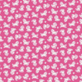 Strawberry Biscuit - Poodle Hot Pink 1/2 Metre Length