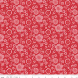 WISTFUL PETAL RED 1/2 Metre Length