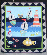 In the Channel  Quilt Kitset (41" x 47")