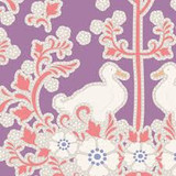 Tilda Plum Garden 100198 - per half metre length