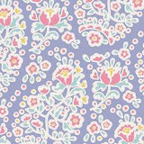 Tilda Happy Campers - 10223  Charlene Blue - per half metre length