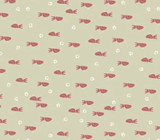 Heartstrings Red Birds  - DV3271 - 1/2 Metre Length