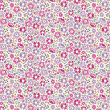 Clara Plum - Tilda Woodland collection - 1/2 metre length