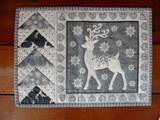 Scandi Placemats for 8 - Silver
