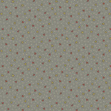 Hearts and Stars Blue - On the 12th day Collection - 1/2 metre length