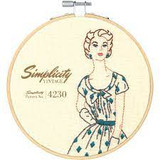 Simplicity Vintage Embroidery kitset -