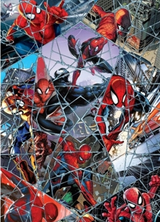 Spiderman Comic web mosaic - per half metre length
